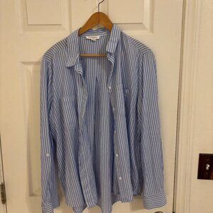 Beach Lunch Lounge Long sleeve button down - Large